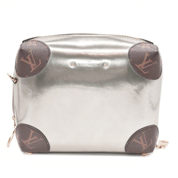 LOUIS VUITTON Patent Miroir Venice Gris Metal PL2118 - Picture 2 of 16